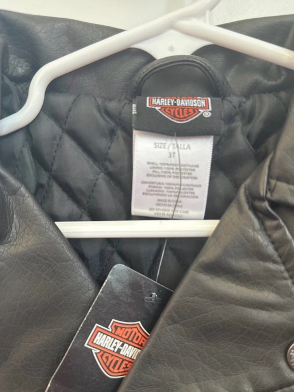 Harley Davidson 3t NWT jacket leather - Picture 4 of 4